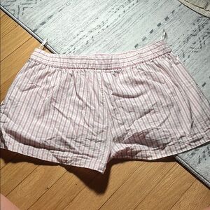 Striped Pink Shorts ZARA